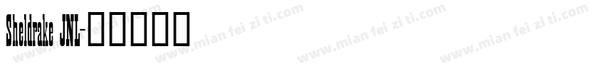Sheldrake JNL字体转换